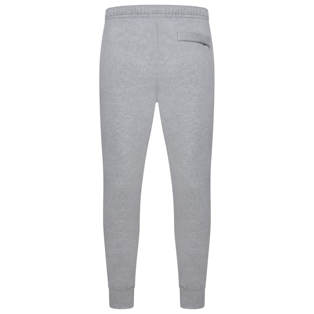 Layer up in this men's Foundation Tracksuit from Nike. In a Dark Grey Heather colourway, this matching set includes a full zip hoodie and standard fit joggers, both made from soft brushed fleece for all-day comfort. The hoodie features an adjustable drawstring hood, full-zip fastening, ribbed trims, and a split kangaroo pocket for essential storage. The joggers come with an elastic waistband and adjustable drawcord for a custom fit, ribbed ankle cuffs to maintain shape, and side pockets for convenience. Finished with signature Nike Swoosh embroidery to the chest and thigh for a classic look.