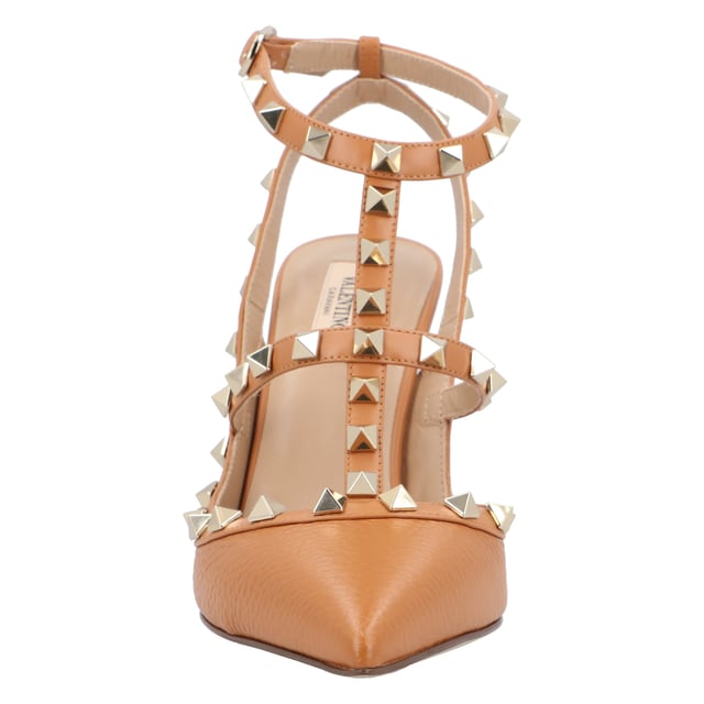 Heel: 100mm
 

 Outer Composition: Calf Leather 100%
 

 Sole Composition: Calf Leather 100%
 

 Lining Composition: Goat Skin 100%
 

 Outer Composition: Metal 100%