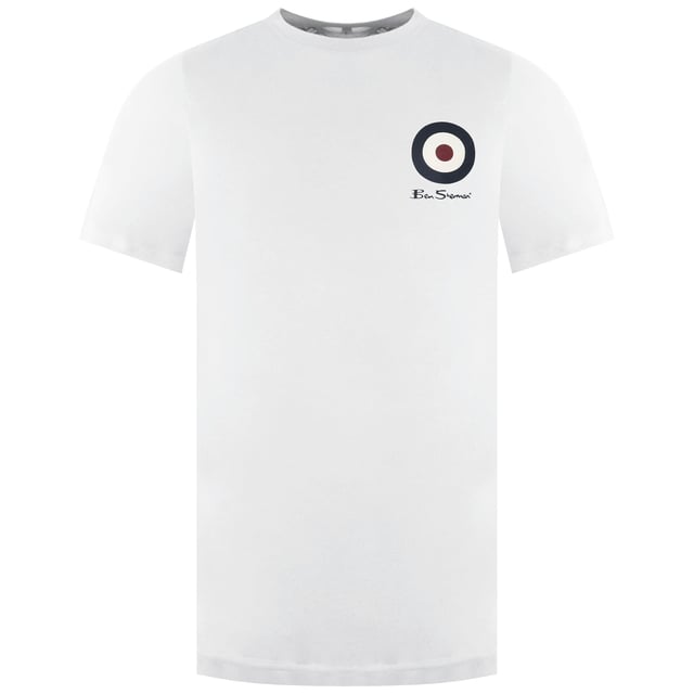 The Ben Sherman Chest Target Men’s T-Shirt offers a modern take on a classic symbol of British style. Featuring a small target logo subtly placed on the left chest, this tee delivers clean, minimalist design with a nod to mod heritage. Made from soft, breathable cotton with a regular fit, it’s perfect for everyday wear—simple, stylish, and unmistakably Ben Sherman.
Key Features
Small Chest Target Logo

Features the iconic Ben Sherman mod target printed or embroidered on the left chest for a sleek, understated look.

Soft 100% Cotton Fabric

Lightweight and breathable, ensuring comfort throughout the day.

Classic Crew Neckline

Ribbed neck provides structure and long-lasting fit.

Regular Fit

Tailored for comfort and versatility—easy to wear on its own or layered.

Short Sleeves

Casual and practical for warm days or year-round layering.