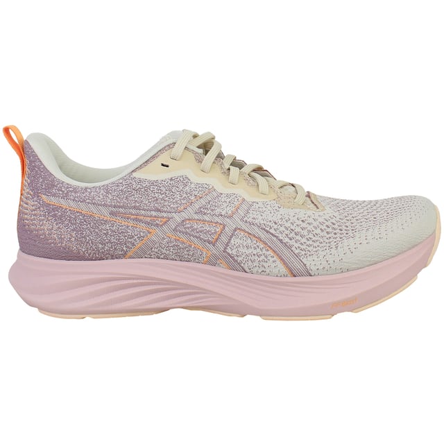 Engineered for runners who crave lightweight bounce and daily comfort, the ASICS Dynablast 4 Women’s Running Shoes in Pink deliver a spring-loaded ride in a sleek, supportive design. Whether you're logging short-distance runs or powering through daily training, this shoe offers the perfect balance of energy return and soft cushioning.
Key Features
FF BLAST™ Cushioning

Lightweight, responsive foam midsole creates a soft landing and energetic rebound to keep your stride lively and smooth.

Engineered Knit Upper

Breathable, soft-knit material hugs the foot for a snug, sock-like fit while improving ventilation during runs.

Responsive Trampoline Effect

Midsole geometry is shaped to compress and rebound efficiently, giving each step a dynamic lift.

AHAR™ Outsole Rubber

High-abrasion rubber provides durability and grip for road running and everyday wear.

Heel Drop &amp; Stack Height

Designed with moderate cushioning and a slightly lower drop for a more natural running experience.

Lightweight Build

Ideal for runners who want a fast, flexible feel underfoot without compromising comfort.

Vibrant Pink Colourway

Bold, feminine, and performance-ready—perfect for runners who want to stand out in style.

Padded Tongue &amp; Collar

Add comfort and reduce pressure points around the ankle and top of the foot.

From tempo sessions to casual jogs, the ASICS Dynablast 4 Women’s Pink Running Shoes offer energized comfort, airy breathability, and an eye-catching design—making them an excellent choice for performance and everyday wear alike.
