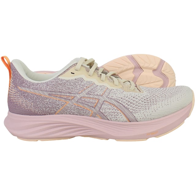 Engineered for runners who crave lightweight bounce and daily comfort, the ASICS Dynablast 4 Women’s Running Shoes in Pink deliver a spring-loaded ride in a sleek, supportive design. Whether you're logging short-distance runs or powering through daily training, this shoe offers the perfect balance of energy return and soft cushioning.
Key Features
FF BLAST™ Cushioning

Lightweight, responsive foam midsole creates a soft landing and energetic rebound to keep your stride lively and smooth.

Engineered Knit Upper

Breathable, soft-knit material hugs the foot for a snug, sock-like fit while improving ventilation during runs.

Responsive Trampoline Effect

Midsole geometry is shaped to compress and rebound efficiently, giving each step a dynamic lift.

AHAR™ Outsole Rubber

High-abrasion rubber provides durability and grip for road running and everyday wear.

Heel Drop &amp; Stack Height

Designed with moderate cushioning and a slightly lower drop for a more natural running experience.

Lightweight Build

Ideal for runners who want a fast, flexible feel underfoot without compromising comfort.

Vibrant Pink Colourway

Bold, feminine, and performance-ready—perfect for runners who want to stand out in style.

Padded Tongue &amp; Collar

Add comfort and reduce pressure points around the ankle and top of the foot.

From tempo sessions to casual jogs, the ASICS Dynablast 4 Women’s Pink Running Shoes offer energized comfort, airy breathability, and an eye-catching design—making them an excellent choice for performance and everyday wear alike.