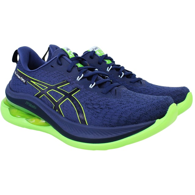 Experience plush cushioning and dynamic energy return with the ASICS Gel-Kinsei Max in striking blue. Designed for neutral runners who crave maximum comfort and responsive support, this shoe blends advanced technology with a sleek, modern look for your daily runs and longer training sessions.
Key Features:
FF BLAST™ PLUS ECO &amp; FF BLAST™ Cushioning: 

Dual-layered lightweight foam offers soft landings with a lively, springy feel—partly made from eco-friendly materials.

Hybrid GEL™ Technology: 

Combines traditional GEL cushioning with a foam core in the heel to provide superior shock absorption without added weight.

TPU Propulsion Plate: 

Enhances midfoot stiffness for smoother toe-offs and improved energy efficiency during your stride.

Engineered Mesh Upper: 

Breathable, supportive, and partially made with recycled materials for an environmentally conscious design.

OrthoLite™ Sockliner: 

Cushions your step and helps manage moisture, keeping feet comfortable on longer runs.

AHARPLUS™ Outsole: 

Durable rubber in high-wear areas ensures solid grip and longevity on the road.