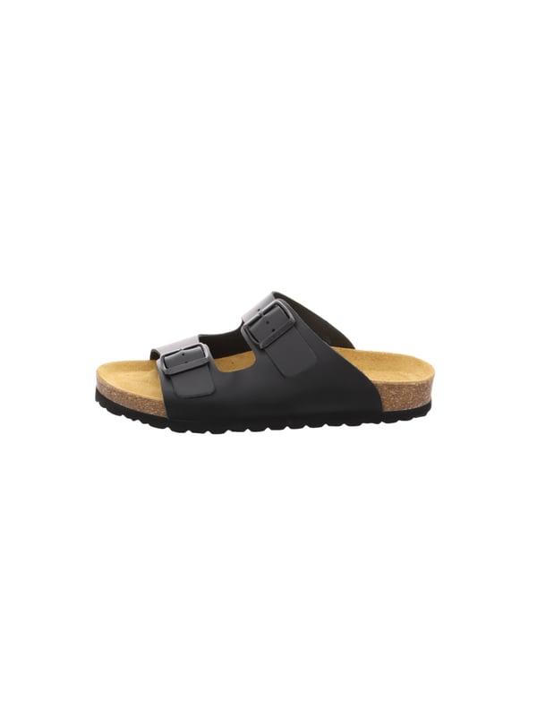 Deze herensneakers zijn de perfecte mix van functionaliteit en casual stijl. Met hun open teen en praktische slip-on ontwerp bieden ze ongecompliceerd comfort - ideaal voor warme dagen. Twee individueel verstelbare bandjes met opvallende gespen zorgen voor een perfecte pasvorm en een moderne look. Het voorgevormde voetbed past zich ergonomisch aan de voet aan en geeft je een bijzonder aangenaam loopgevoel. De slijtvaste synthetische zool garandeert grip op de meest uiteenlopende ondergronden - zowel binnen als buiten. Hoogwaardige materialen geven het muiltje een duurzame kwaliteit die je kunt voelen. Een subtiele labelprint op de binnenzool rondt het ontwerp in stijl af. Op het strand, in de tuin of op weg naar het café - deze muiltjes kunnen het allemaal. Ze zijn licht, comfortabel en verrassend stevig. Een echte must-have voor ontspannen zomerdagen.