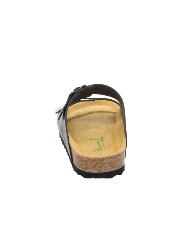 Deze herensneakers zijn de perfecte mix van functionaliteit en casual stijl. Met hun open teen en praktische slip-on ontwerp bieden ze ongecompliceerd comfort - ideaal voor warme dagen. Twee individueel verstelbare bandjes met opvallende gespen zorgen voor een perfecte pasvorm en een moderne look. Het voorgevormde voetbed past zich ergonomisch aan de voet aan en geeft je een bijzonder aangenaam loopgevoel. De slijtvaste synthetische zool garandeert grip op de meest uiteenlopende ondergronden - zowel binnen als buiten. Hoogwaardige materialen geven het muiltje een duurzame kwaliteit die je kunt voelen. Een subtiele labelprint op de binnenzool rondt het ontwerp in stijl af. Op het strand, in de tuin of op weg naar het café - deze muiltjes kunnen het allemaal. Ze zijn licht, comfortabel en verrassend stevig. Een echte must-have voor ontspannen zomerdagen.