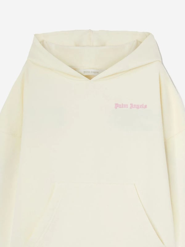 Introducing the exquisite Girls Colourful Track Hoodie in Ivory by Palm Angels, the pinnacle of style for SS2025. Crafted with precision for your young fashionista, this hoodie seamlessly melds comfort with couture. Key features include Chic Ivory Palette Elevates any ensemble with its understated elegance. Luxurious Comfort Crafted from superior materials to ensure all-day ease. Signature Palm Angels Flair Distinctive design accents that stand out effortlessly.Revitalize her wardrobe with this iconic piece, a testament to refined fashion. Shop now!