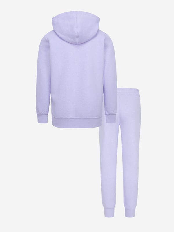 Introducing Jordan's Girls Essential Tracksuit in Purple, the perfect blend of fashion and functionality for SS2024. Key features include Chic and Stylish The purple hue speaks volumes about style, ensuring your girl stands out in the crowd. Quality Fabric Crafted from top-tier material, the tracksuit guarantees unmatched comfort and durability. Versatile Design Perfect for everyday wear or special occasions, it's an addition your girl's wardrobe needs.Invest in the Girls Essential Tracksuit in Purple and make your little girl's wardrobe fashion-forward!