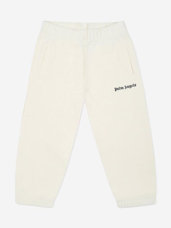 Discover elegance and comfort with the Palm Angels Baby Girls Logo Joggers in Ivory, a pristine addition for the SS2025 season. Perfectly tailored for your little one, these joggers blend luxury with playful charm. Key features include Exquisite Craftsmanship Meticulously crafted, ensuring both durability and comfort. Signature Logo Detailing Features the iconic Palm Angels logo, adding a touch of designer flair. Versatile Ivory Shade Effortlessly coordinates with various outfits, making it a versatile wardrobe staple.Elevate her style with these chic joggers. Order now and infuse glamour into her everyday adventures!