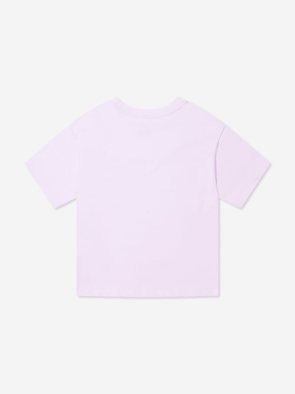 Jordan encapsulate passion and inner strength in their timeless, effortlessly versatile fits. This girls violet frost t-shirt embodies modern technology. Crafted in a relaxed feel with the classic Jumpman logo on a round neck. They will look and feel divine. 100 Cotton