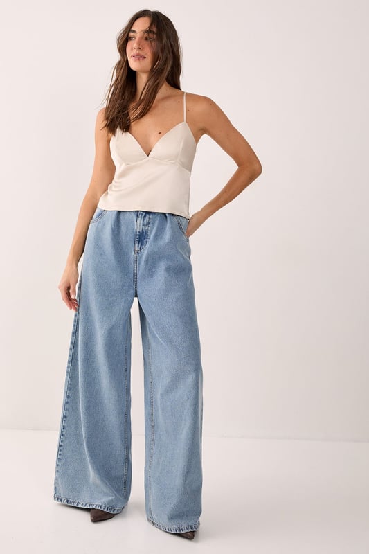 Satin Tie Back Cami Top