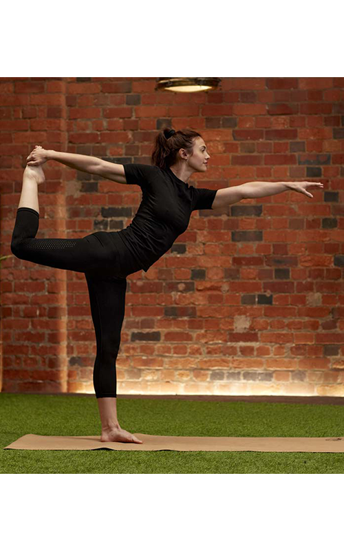 Pretty Polly Active-Wear Short Sleeve T-Shirt is a seamless top featuring patterned mesh panels for breathability. Perfect for Yoga or Pilates or just relaxing at home. The fabric is soft and comfortable and is predominantly made from recycled yarn.\r\n