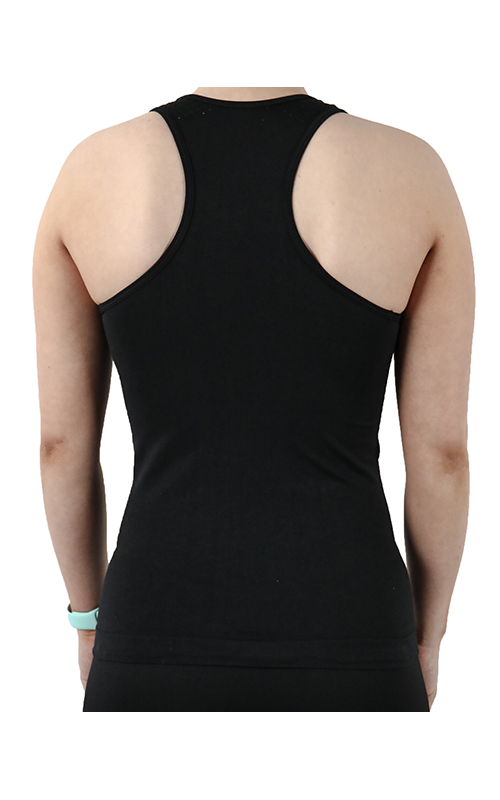 Pretty Polly Active-Wear Vest is a seamless vest which features a patterned mesh panels detail around the neck line for breathability and a racer back design. Perfect for Yoga or Pilates or just relaxing at home. The fabric is soft and comfortable and is predominantly made from recycled yarn.