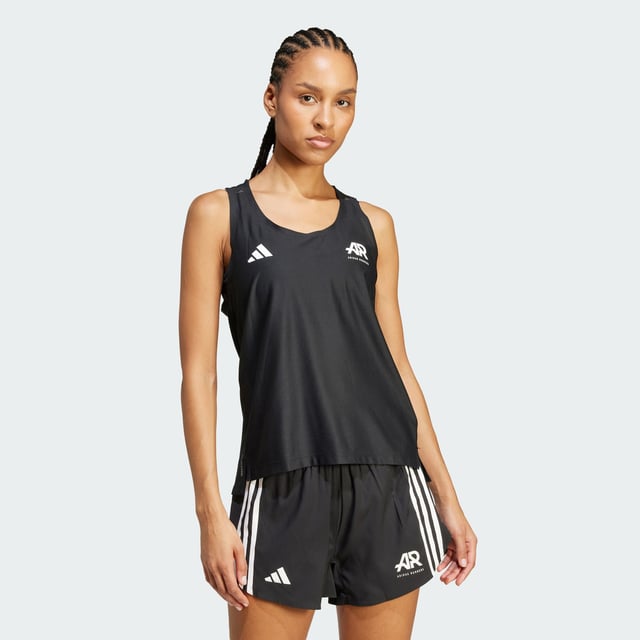 Run with the adidas community every time you pull on this running singlet. It's celebrates that clarity and connection that running fosters, and it keeps you comfortable as you chase your goals. CLIMACOOL wicks and disperses sweat for cool, dry and distraction-free performance, so you feel good on easy miles or race day.CLIMACOOL helps you manage sweat with materials that wick and manage sweat quickly. Its fast-dry fibres give you a fresh-skin feel.This product is made with at least 70% recycled materials. By reusing materials that have already been created, adidas help to reduce waste and our reliance on finite resources and reduce the footprint of the products adidas make.  - Regular fit - Round neckline - 86% polyester (recycled), 14% elastane - CLIMACOOL - Racer back - Reflective logos  Shipped by adidas