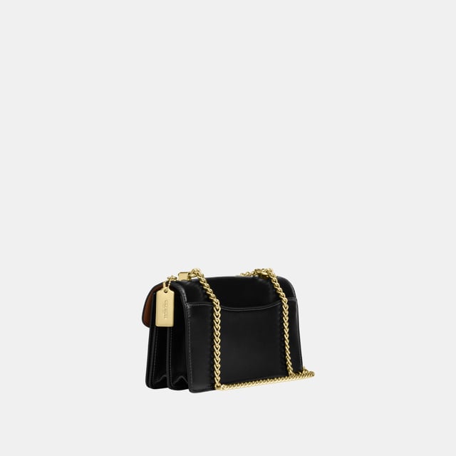 Klare Envelope Crossbody in Refined Box Calf Leather, Inside zip and multifunction pockets, Outside slip pocket,  Length: 26.00 cm,  Width: 7.50 cm,  Height: 13.50 cm
