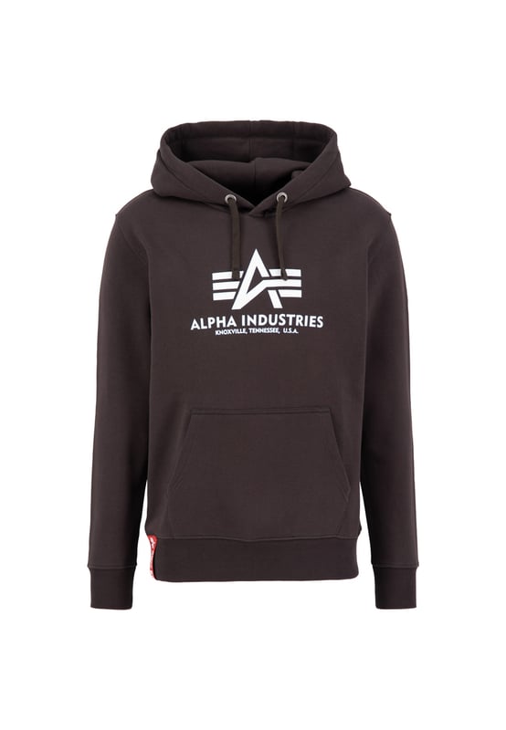 El Basic Hoodie de Alpha Industries combina estilo, comodidad y calidad. Ideal para deporte, tiempo libre o trabajo, ofrece el máximo confort y un look desenfadado. El tejido exterior de algodón y poliéster garantiza suavidad y un ajuste óptimo. Gracias al corte regular, disfrutas de libertad de movimiento. La capucha con cordón, los puños de canalé, el logo Alpha en el pecho y los detalles RBF completan el diseño. El bolsillo canguro delantero ofrece espacio de almacenamiento práctico. Acabado con perfección para las más altas exigencias.