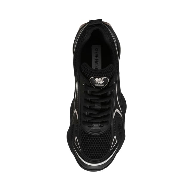 Synthetic upper.Lace up fastening.Sporty style with a plain pattern.Rubber sole.