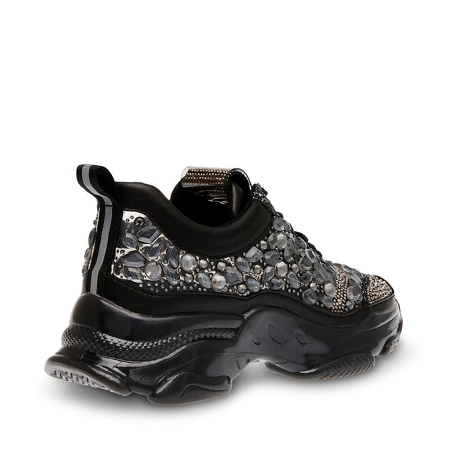 Synthetic upper.Lace up closure.Lightweight  breathable feel.Rhinestone embellished.Rubber sole.
