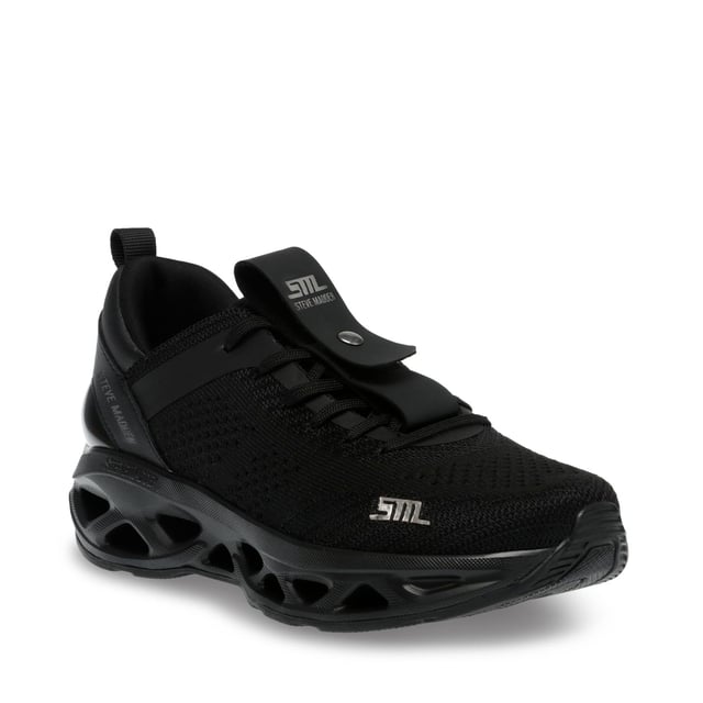 Textile upper.Lace up fastening with press-stud lace guard.Flat heel.Micro-mesh platform .Grippy rubber outsole.