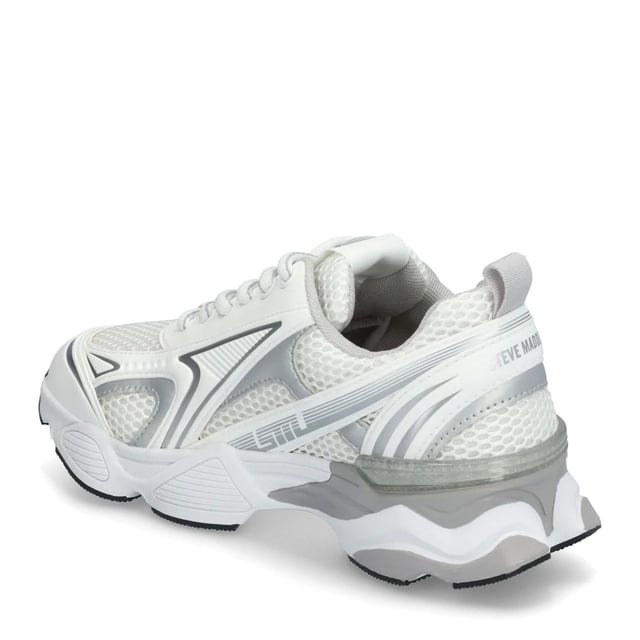Synthetisch bovenwerk.Vetersluiting.Sportieve stijl met een effen patroon.Rubberen zool.