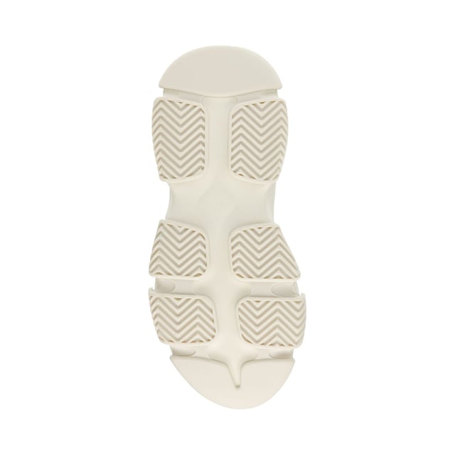 Synthetic upper.Lace up fastening.The mesh construction provides optimal ventilation during wear  keeping feet cool and comfortable throughout the day.Strategic branding placement on the heel strap creates a bold visual impact while maintaining the modern aesthetic..A sock-like fit around the ankle ensures security and comfort while maintaining a contemporary silhouette.A chunky platform sole offers enhanced cushioning and shock absorption for lasting comfort during extended wear.The slip-resistant rubber outsole features a distinctive tread pattern for reliable grip on various surfaces.