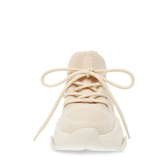 Synthetic upper.Lace up fastening.The mesh construction provides optimal ventilation during wear  keeping feet cool and comfortable throughout the day.Strategic branding placement on the heel strap creates a bold visual impact while maintaining the modern aesthetic..A sock-like fit around the ankle ensures security and comfort while maintaining a contemporary silhouette.A chunky platform sole offers enhanced cushioning and shock absorption for lasting comfort during extended wear.The slip-resistant rubber outsole features a distinctive tread pattern for reliable grip on various surfaces.