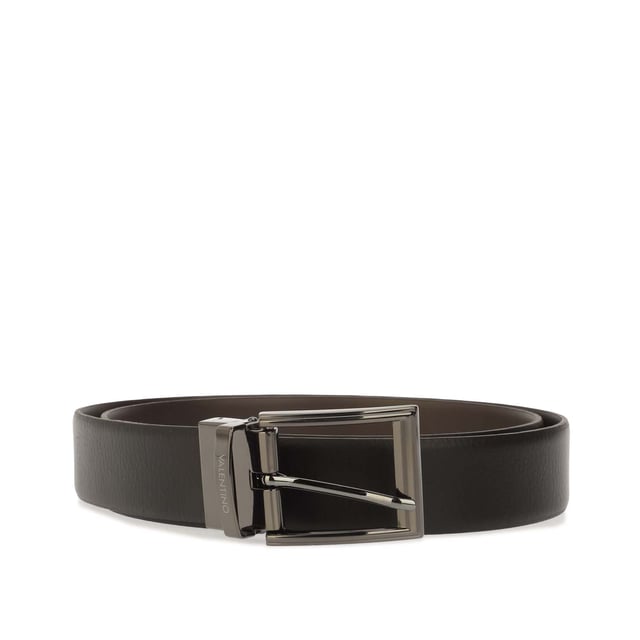 Belt closes with belt closure.5 pierced holes.The VALENTINO logo is clearly visible.