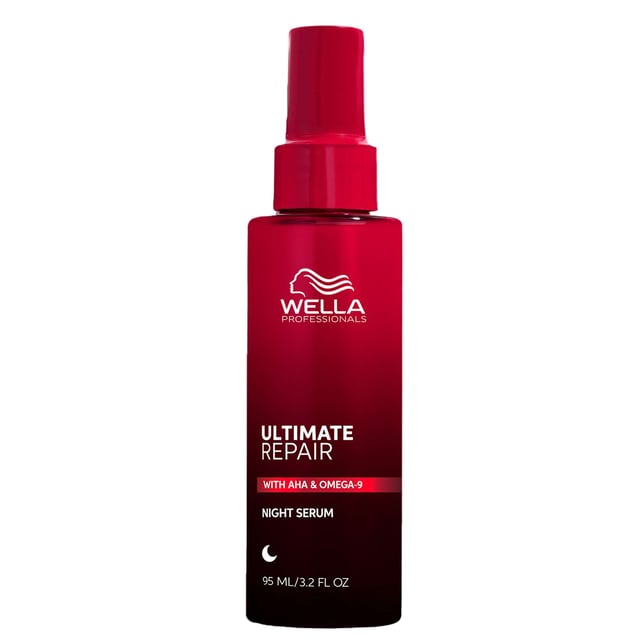 Transform your hair overnight with Wella Ultimate Repair Night Hair Serum. This exceptional leave-in serum rejuvenates and protects your hair while you sleep. Infused with Omega-9 and defence polymers, it nourishes your hair against nighttime stressors, ensuring you wake up to smooth, radiant locks. Experience enhanced frizz control, smoother hair, and a reduction in breakage and split ends after just one week. Suitable for all hair types, this lightweight serum has a luxurious gel texture and delightful scent, making it an essential part of your nightly beauty routine.