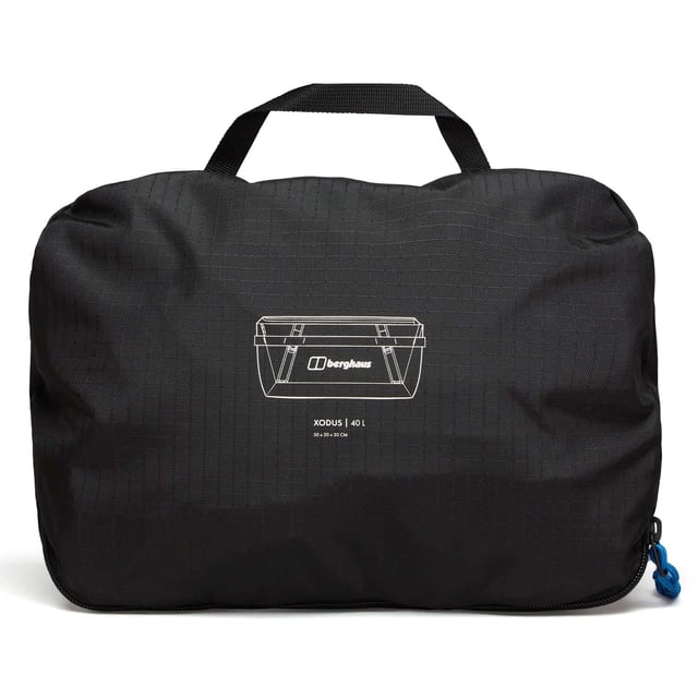 The Xodus Holdall is the ultimate bag for shifting your kit around. The Xodus Holdall is made of tougher stuff  with carbonate-coated 100% recycled nylon fabric. Throw anything you can at this travel bag. Its 360º padded grab handle makes it easy to grab the bag on the go  whilst stowable shoulder straps are ideal for carrying in comfort over longer distances.Internal pockets.Side compression which helps pack the bag down.