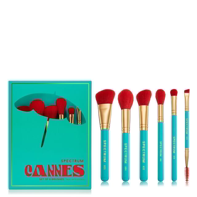 Elevate your beauty routine with the Spectrum Cannes 6 Piece Makeup Brush Set, designed for the modern traveler. This luxurious collection includes six essential brushes for flawless application of face and eye makeup, making it the perfect companion for your adventures. Lightweight and compact, these brushes fit effortlessly into your carry-on, reminding you of your favorite glamorous destinations. Ideal for women who appreciate style and functionality, this set is a must-have for beauty enthusiasts on the go.