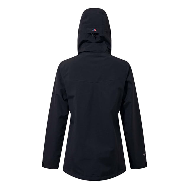Made for walking or hiking  this flexible and fully waterproof  InterActive jacket is a superb choice. There’s nothing like the freedom of adding extra warm layers when it’s chilly and throwing them off when it’s not. Our InterActive technology allows you to do just that. It makes zipping in a compatible Berghaus mid-layer simple  to give you versatile protection all day long. As for staying dry  the two-layer GORE-TEX 2L Performance Shell is perfect. It’s totally waterproof and breathable  and with a handy roll-away hood  you’re protected come rain or shine. Plus  non-tearing ripstop face fabric adds to the durability for great performance on the hill.