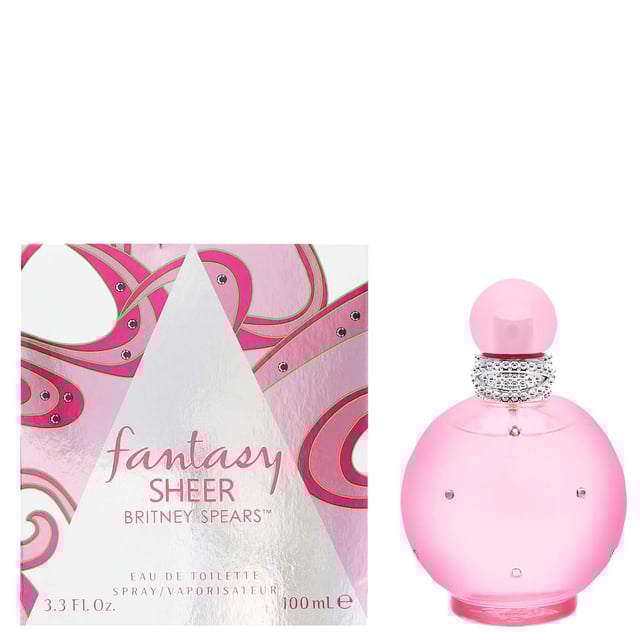 Experience the enchanting allure of Britney Spears Fantasy Sheer Eau de Toilette Spray. This delightful fragrance captivates the senses with a vibrant blend of sweet and fruity notes. It opens with a refreshing burst of litchi, quince, and citrus water, transitioning into a delicate heart of water lily and lily-of-the-valley. The scent concludes with a warm base of cupcake accord, white musk, iris, and woody undertones, creating a uniquely gourmand fragrance. Perfect for any occasion, this 100ml perfume is a must-have for women who love playful and whimsical scents.