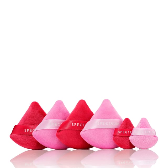 Elevate your makeup routine with the Spectrum Merry and Bright Puffs Bundle. This luxurious 4-piece velvet puff collection is expertly crafted to ensure a flawless finish while setting your makeup perfectly. Each puff features a unique shape, allowing for versatile application techniques that cater to all your beauty needs. Soft and plush, these puffs promise a seamless application every time, making them an essential addition to your beauty arsenal. Perfect for gifting or treating yourself, this bundle is a must-have for every makeup lover.