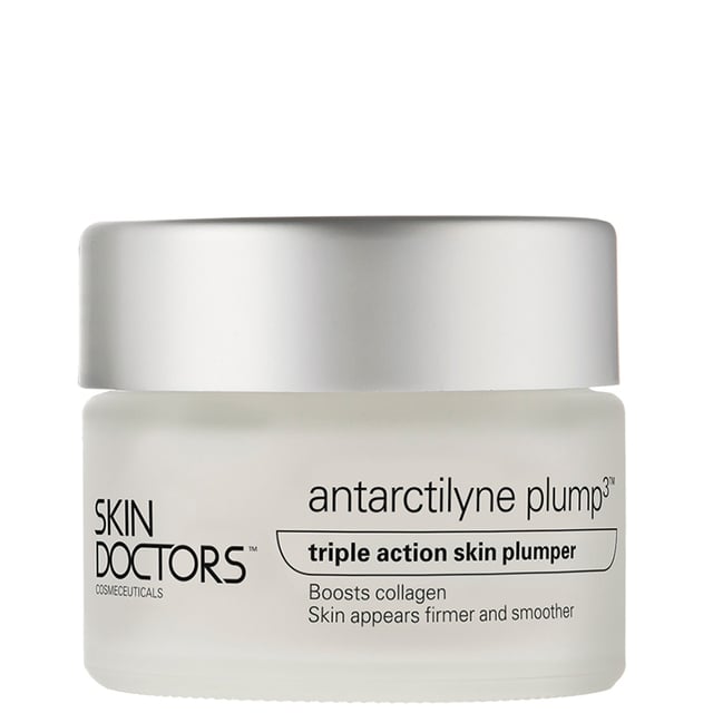 Experience youthful, radiant skin with Skin Doctors Antarctilyne Plump3, a triple-action skin plumping treatment that delivers visible results in just 7 days. This vegan-friendly formula serves as a topical alternative to collagen injections, boosting collagen production and protecting it from degradation. The active ingredient, Trylagen, enhances collagen appearance, hydrates, and reduces wrinkle depth. Ideal for mature skin, this treatment ensures firmer, smoother skin while preventing sagging and plumping fine lines. Use daily for maximum results.