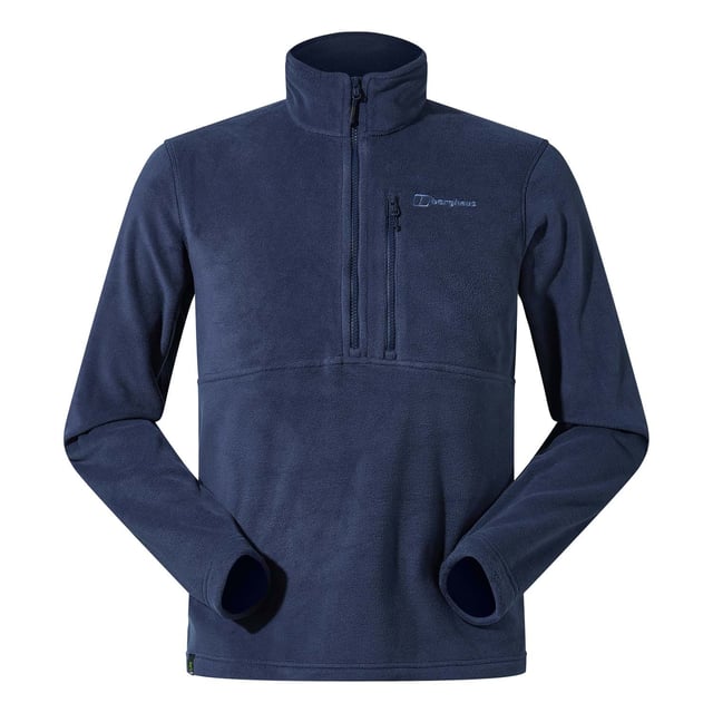 Lightweight Polartec® Classic micro fleece  designed to bring ample warmth when walking or hiking. Striding out on fresh coastal paths or trekking across hillsides is just the terrain this lightweight  yet brilliantly warm fleece was made for. Highly durable  the fabric stays looking great for longer and has a soft and comfortable feel  while you can wrap up and keep the chilly wind off your neck  or lower the half zip to cool down on strenuous climbs. As far as companions go  it’s an easy going essential on any refreshing day out.
