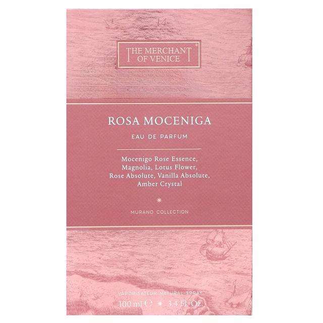 Experience the enchanting Rose Mocenigo Eau de Parfum, a luxurious fragrance steeped in the rich history of Venice. This exquisite perfume opens with refreshing notes of Sicilian Lemon and Black Currant Leaves, delivering an invigorating first impression. The heart reveals the captivating essence of the Rose Mocenigo, complemented by delicate floral notes of Lotus Flower and Magnolia. The warm base of Amber Crystal, Musk, and Vanilla Absolute adds depth and sophistication, perfect for those who appreciate timeless beauty and unique scents.