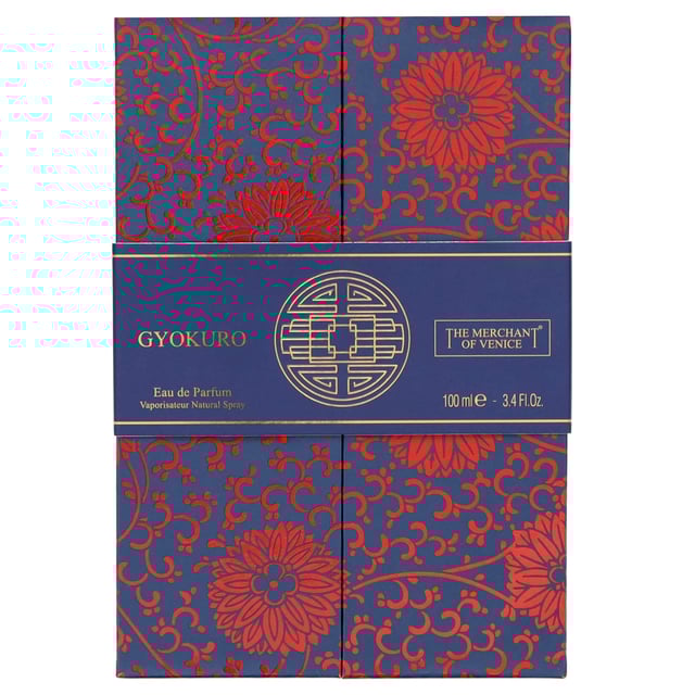Embark on an enchanting olfactory journey with the Venezia & Oriente Gyokuro Eau de Parfum Spray. This exquisite fragrance begins with a radiant fusion of floral and fruity notes, uplifted by a hint of intriguing black pepper. Experience a vibrant opening featuring Neroli and exotic fruits that awaken your senses. The heart reveals the refreshing essence of Gyokuro tea, delicately combined with Lotus Flower, Peach, and Tuberose. Finally, a warm base of Ambergris, Sandalwood, and Vetiver leaves a lasting impression.