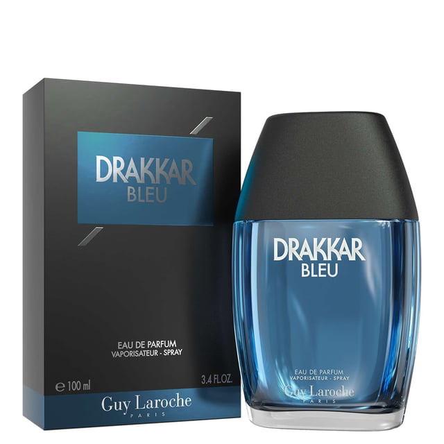 Experience the essence of the ocean with Guy Laroche Drakkar Bleu Eau de Parfum Spray. This powerful fragrance captures the raw energy of crashing waves, creating an invigorating scent that lasts all day. The top notes of fresh bergamot and cool mint combine with crisp apple, leading into a herbaceous heart enriched by woody patchouli and modern moss. Drakkar Bleu is designed for the modern man, embodying strength, resilience, and unwavering determination. Perfect for daily wear or special occasions, this 100ml fragrance is a must-have in your grooming collection.