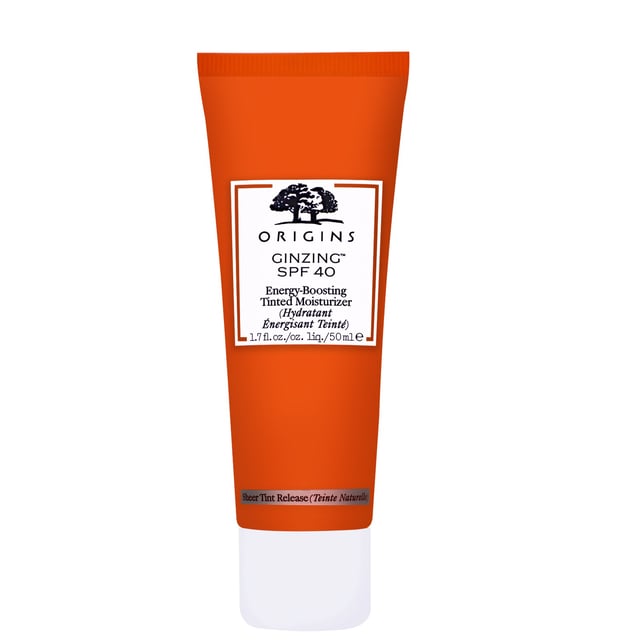 Revitalize your skin with Origins Ginzing SPF40 Energy-Boosting Tinted Moisturizer. This luxurious cream is infused with energizing ingredients like caffeine from coffee and ginseng, which combat fatigue and promote a youthful, radiant glow. Not only does it hydrate and smooth your complexion, but it also provides essential UV protection. Made with the highest-quality plant-based ingredients and free from harmful chemicals, this moisturizer is perfect for daily use. Experience clean beauty that enhances your well-being while keeping your skin looking fresh and vibrant.
