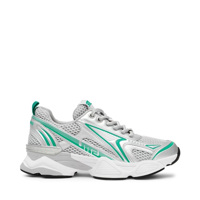 Synthetic upper.Lace up fastening. Sporty style with a plain pattern.Rubber sole.