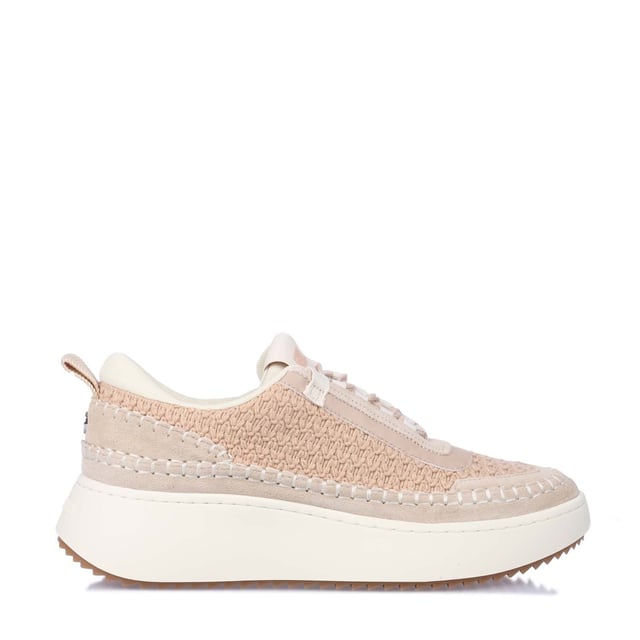 Synthetic and Textile upper.Lace up fastening.Waffle weave overlay and top stitching around the welt.Rubber sole.