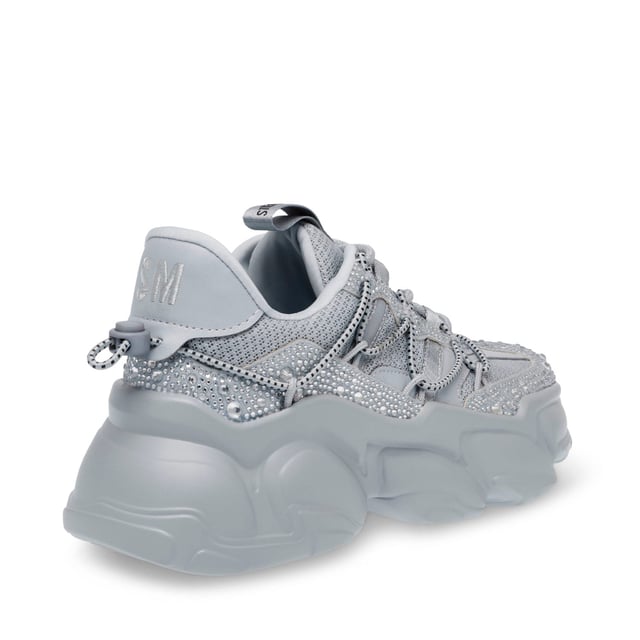 Outer material made of blue and white leather and textile with hole pattern and leather detailing.Lace up fastening  typical logo applications complete the design.With a comfortable  flat heel.Soft insole made of textile.Resistant outsoles.