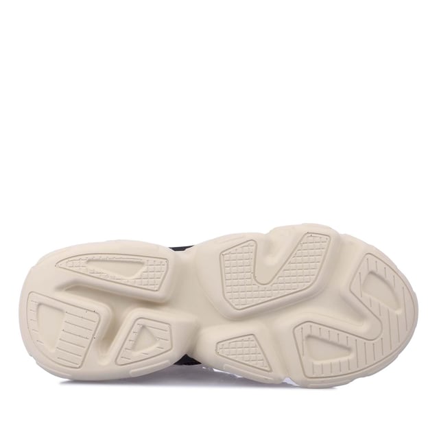 Synthetic upper.Lace closure.Heel pull tab.Sculpted platform outsole.