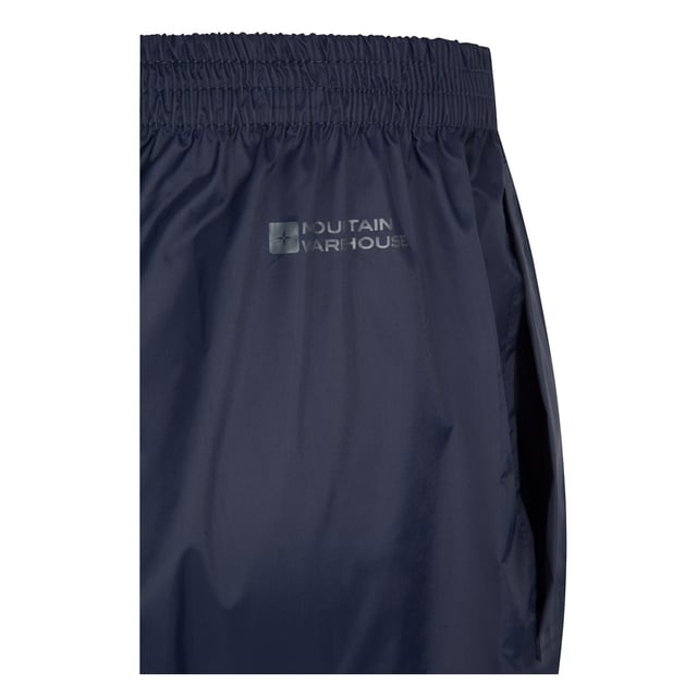 Material: EVA. Design: Logo, Text. Fastening: Pull-On. Adjustable Ankle, Packaway, Taped Seams. Fabric Technology: Breathable, IsoDry, Waterproof. Pockets: 2 Side Pockets. Waistline: Elasticated. Waterproof Rating: 1500mm.