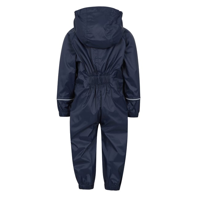 Puddle Cuff Mountain Warehouse Childrens/Kids Puddle Waterproof Rain Suit (Blue)