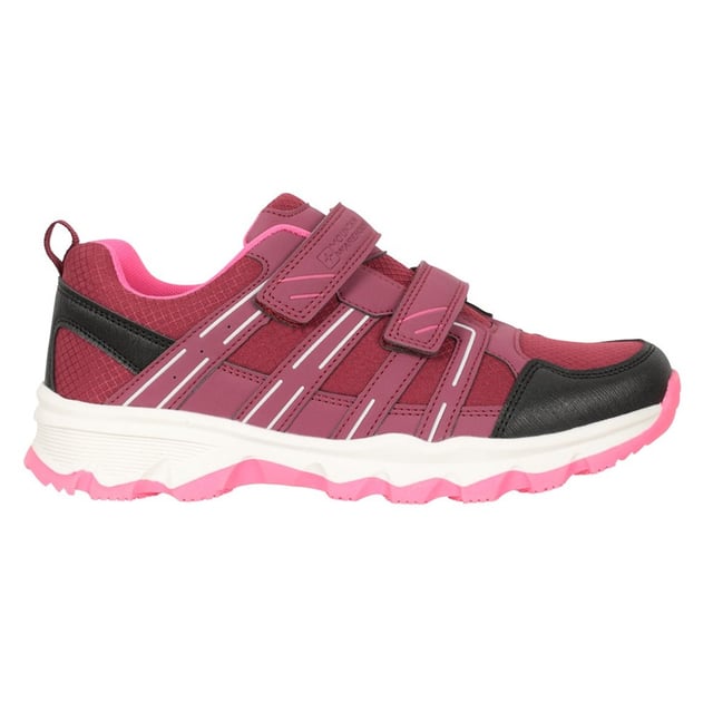 Upper: Synthetic. Lining: Mesh. Outsole: Durable. Fabric Technology: Breathable, Lightweight, Ventilated. Mesh Tongue, Padded Ankle, Padded Tongue, Pull Tab. Flat. Cut: Low Cut. Design: Contrast, Logo. Toe Style: Reinforced Toe. Fastening: Dual Touch Fastening.