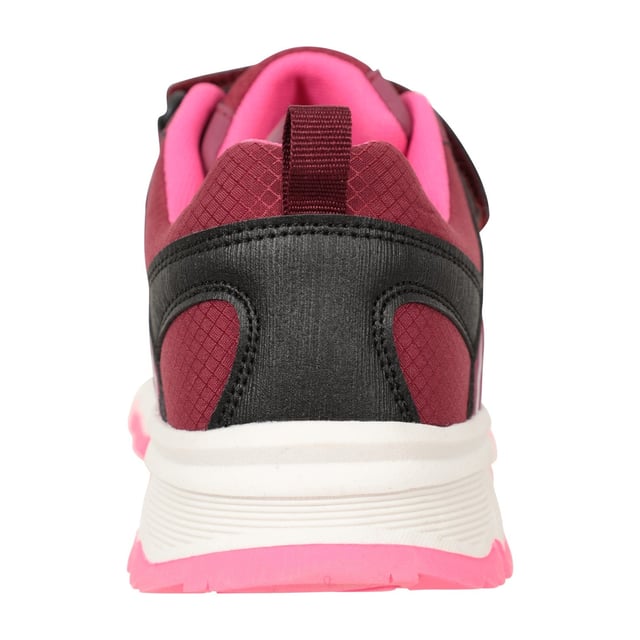 Upper: Synthetic. Lining: Mesh. Outsole: Durable. Fabric Technology: Breathable, Lightweight, Ventilated. Mesh Tongue, Padded Ankle, Padded Tongue, Pull Tab. Flat. Cut: Low Cut. Design: Contrast, Logo. Toe Style: Reinforced Toe. Fastening: Dual Touch Fastening.