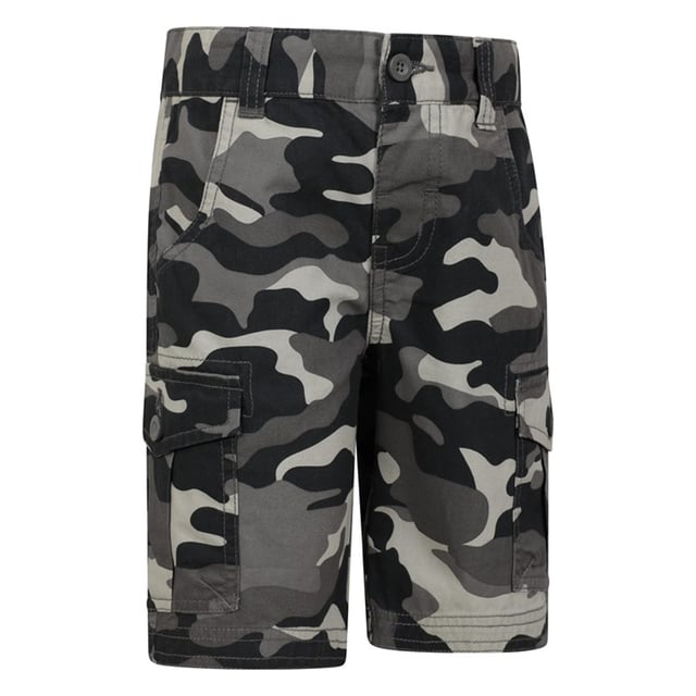 100% Cotton. Design: Camo, Logo. Pockets: 2 Side Pockets, 2 Thigh Pockets, 2 Back Pockets. Belt Loops, Bulk Free. Fabric Technology: Durable, Fade Resistant, Lightweight, Shrink Resistant.
