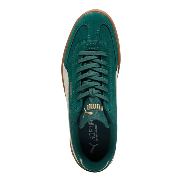 Marke: Puma. Obermaterial: Wildleder. Einlegesohle: SoftFoam. Marken Schuhzunge, T-Zehen Detail. Absatz: Flach. niedrig geschnitten. Design: Zweifarbig. Zehenstil: Rund. Zum Schnüren.