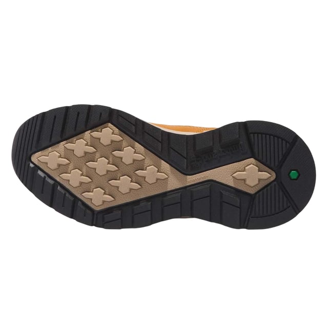 Bovenkant: Leder. Voering: ReBOTL, gerecycled PET plastic. Binnenzool: Ortholite. Tussenzool: voorgevormd EVA. Buitenzool: Rubber. 6 Oogjes. Stof Technologie: ReBOTL. Gewatteerde Kraag, Gewatteerde Tong, Trekkoordje. Vlakke. Snijding: Mid Cut. Ontwerp: Contrasterende details, Logo. Teenstijl: Rond. Bevestiging: Bungee Lacing.