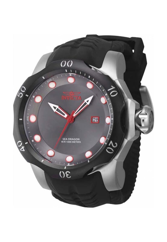 Want something unique and different? Then the Mens Venom Watch IN-45496 from Invicta is for you. Like all Invicta watches, each and every timepiece is flawless in design and craftmanship. The Mens Venom Watch IN-45496 also offers amazing value for money and comes with all the official Invicta documentation and packaging.  Dimensions (cm): 15x12x16