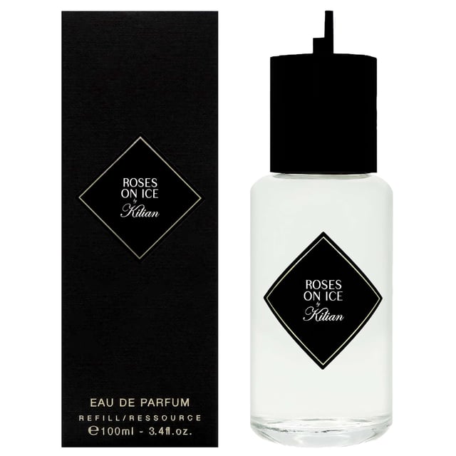 Discover the enchanting Kilian Roses on Ice Eau de Parfum Refill Spray, a refreshing fragrance inspired by the classic allure of gin on the rocks. This exquisite scent opens with invigorating notes of cucumber, juniper, and lime, creating a zesty and fresh introduction. At its heart lies a pure and elegant rose, complemented by a warm base of musk and sandalwood that adds depth and comfort. Ideal for women who appreciate sophistication, this 100 ml refill is perfect for maintaining your signature scent. Experience luxury with every spray.